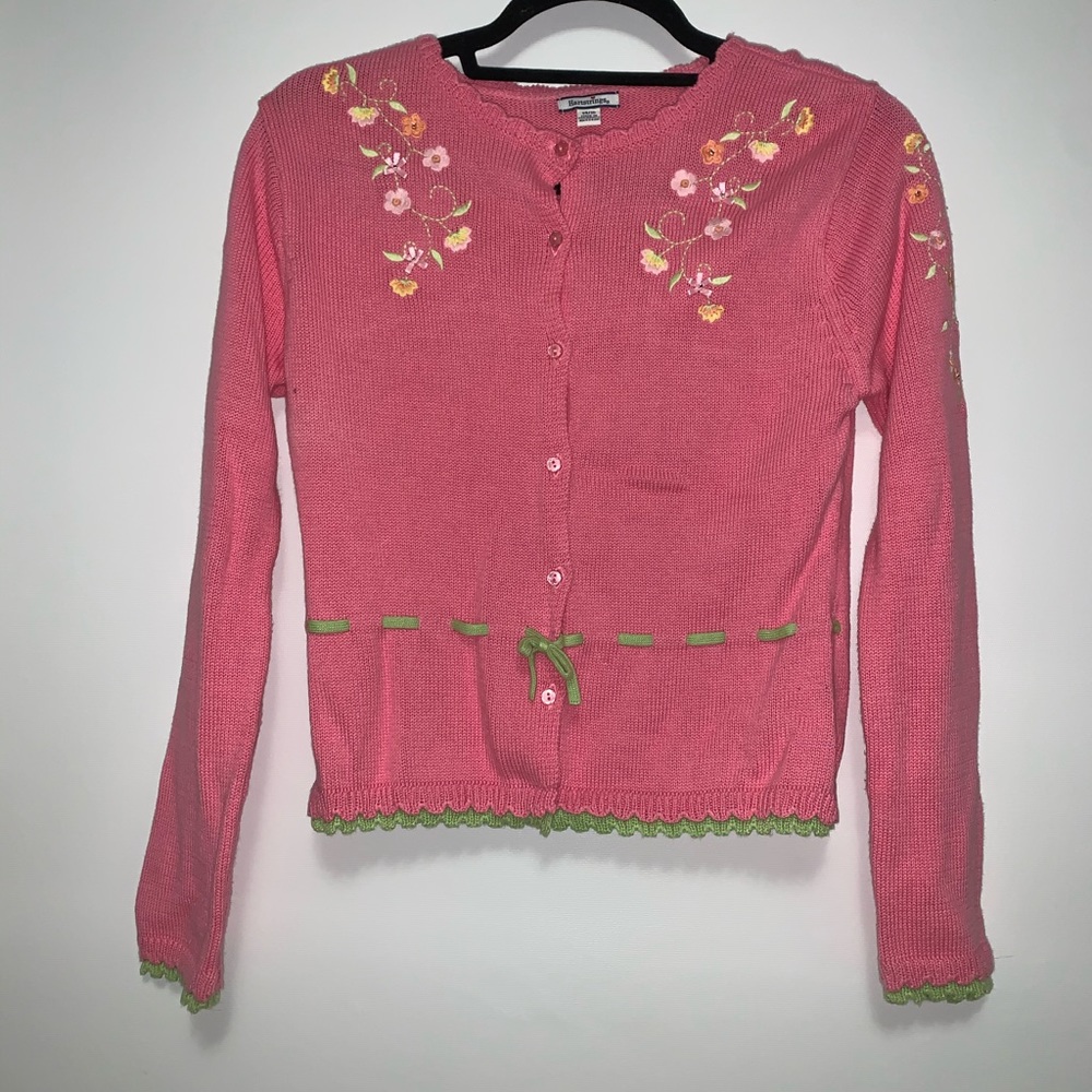 Hartstrings Little Girl’s Button-Up Cardigan